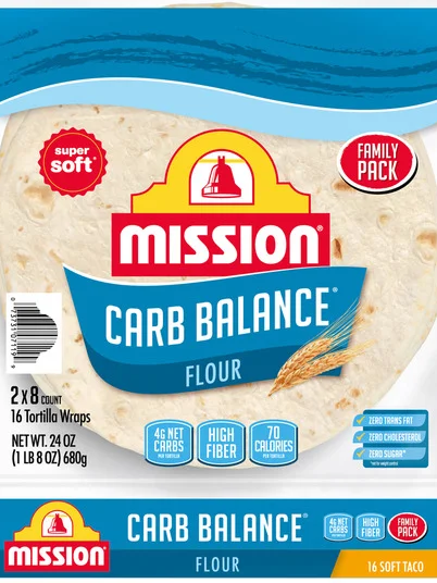 Mission Soft Taco Carb Balanace, 2 x 8 ct