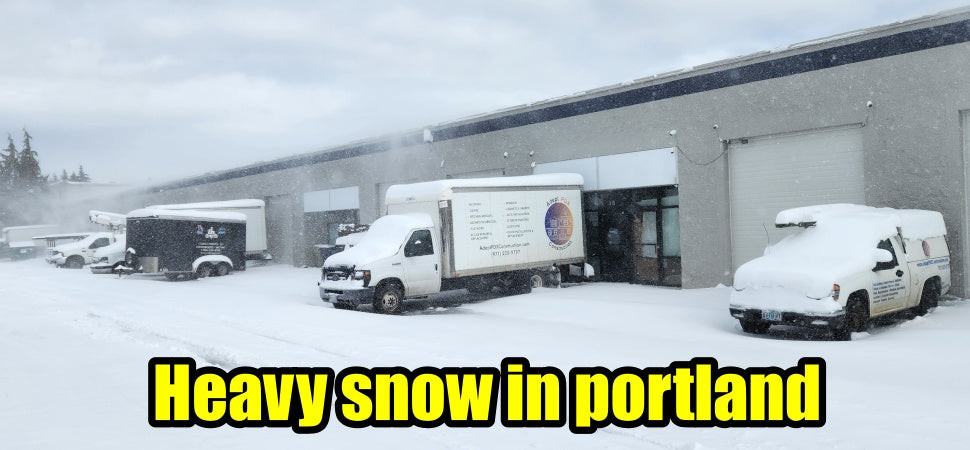 heavy snow in portland