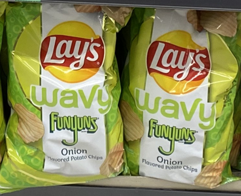 Lay's Wavy Funyuns flavored Potato chips 7.5 oz