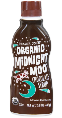 Trader Joe's Organic Midnight Moo Chocolate Syrup 15.8 oz