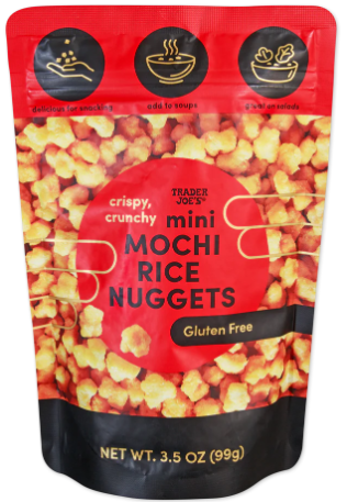 Trader Joe's Mini Mochi Rice Nuggets 3.5 oz