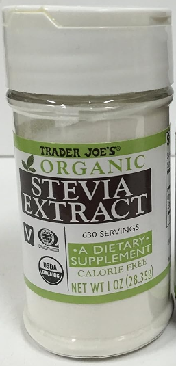 Trader Joe's ORGANIC Stevia Extract 1 oz