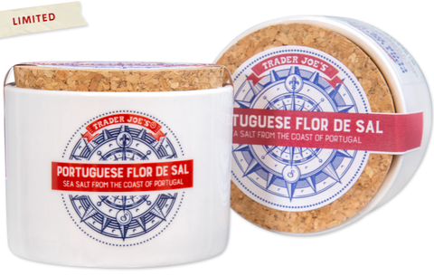 Trader Joe's Portuguese Flor de Sal, Salt 5.11 oz