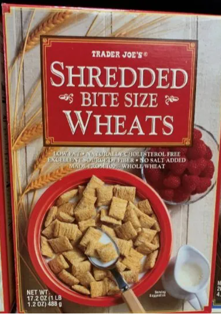 Trader Joe's Frosted Shredded Bite Size Wheats 20.4 oz