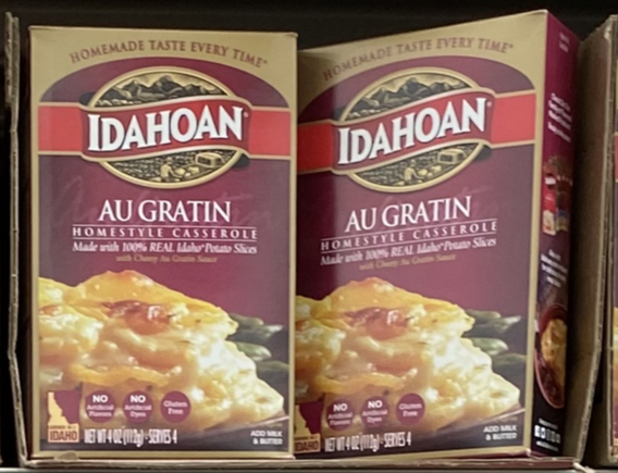 Idahoan Au Gratin Homestyle Casserole 4 oz