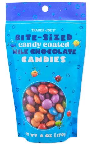 Trader Joe's Candy Coated Chocolates 6 oz (Pack of 2)