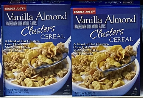 Trader Joe's Vanilla Almond Clusters Cereal 20 oz