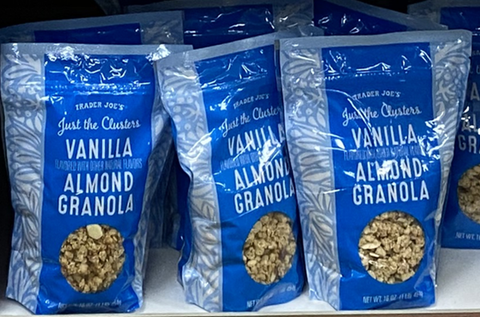 Trader Joe's Just the Clusters Vanilla Almond Granola 16 oz