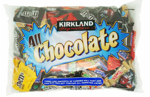 Kirkland Signature All Chocolate Bag Variety, 5.6 lbs