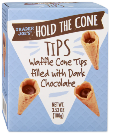 Trader Joe's Hold The Cone Tips 3.53 oz