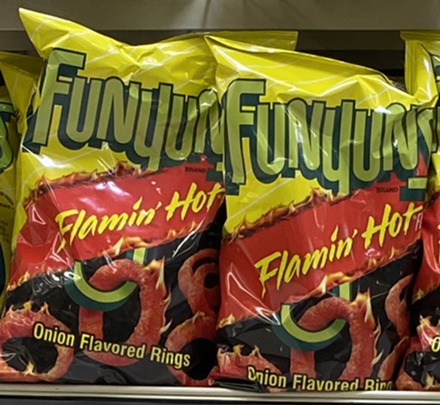 Funyuns Flamin' Hot Rings, Onion Flavored Rings, 6 Oz – Box Oregon