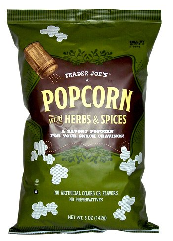 Trader Joe's Popcorn with Herbs & Spices 5 oz