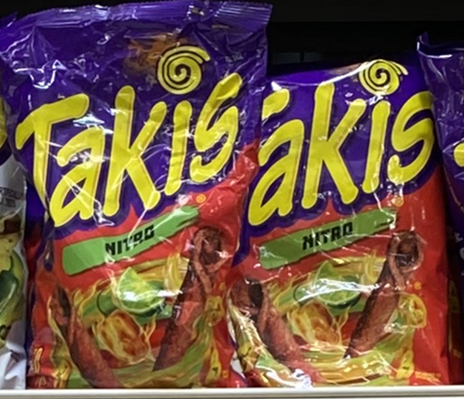 Takis Nitro Habanero & Lime Rolled Tortilla Chips 9.9 Oz