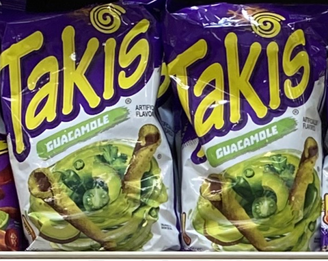 Takis Guacamole Rolled Tortilla Chips, 9.9 Ounce