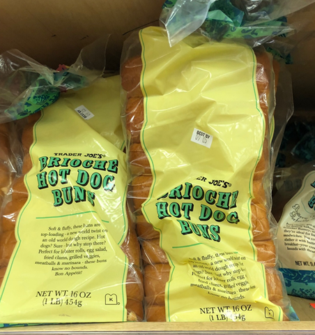 Trader Joe's Brioche Hot Dog Buns 16 oz