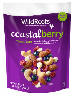 Wildroots Coastal Berry Trail Mix, 26 oz