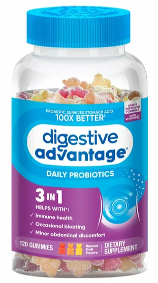 Costco Schiff Digestive Advantage Probiotic, 120 Gummies