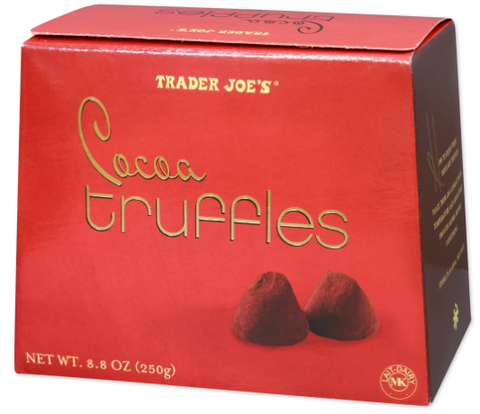 Trader Joe's Cocoa Truffles 8.8 oz