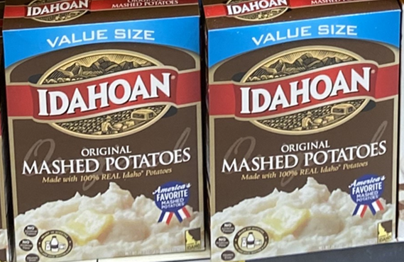 Idahoan Original Mashed Potatoes Box 26.2 Oz