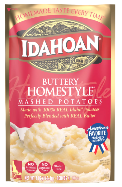 Idahoan Buttery Homestyle Mashed Potatoes, 4 oz