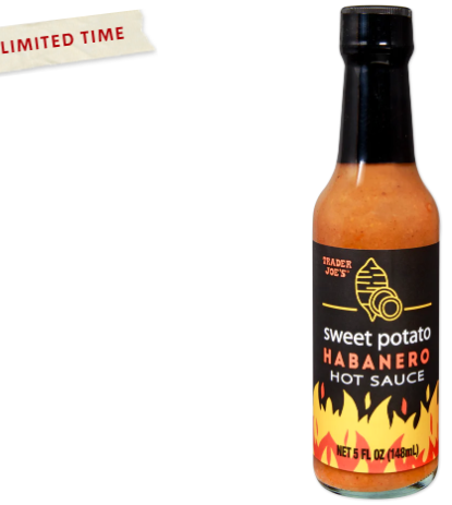 Trader Joe's Sweet Potato Habanero Hot Sauce 5 oz