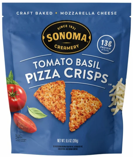 Costco Sonoma Creamery Tomato Basil Pizza Crisps, 9.5 oz