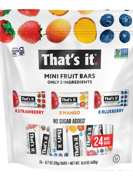 That’s it Mini Fruit Bars, Variety Pack, 0.7 oz, 24 ct