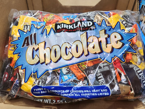Kirkland Signature All Chocolate Bag Variety, 5.6 lbs