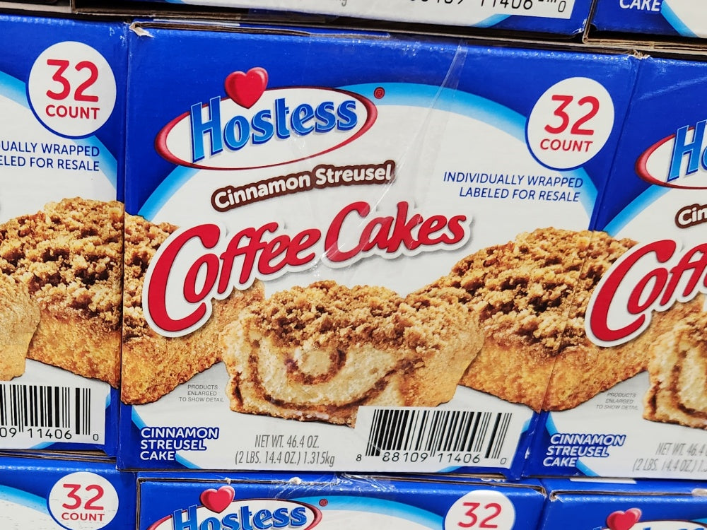 Hostess Cinnamon Streusel Coffee Cakes, 32count Box Oregon