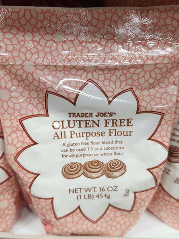 TRADER JOE'S CLUTEN FREE ALL PURPOSE FLOUR 16 OZ