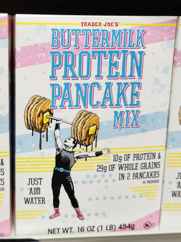 TRADER JOE'S BUTTERMILK PROTEIN PANCAKE MIX 16 OZ