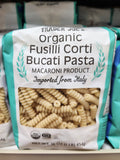 TRADER JOE'S ORGANIC FUSILLI CORTI BUCATI PASTA 16 OZ