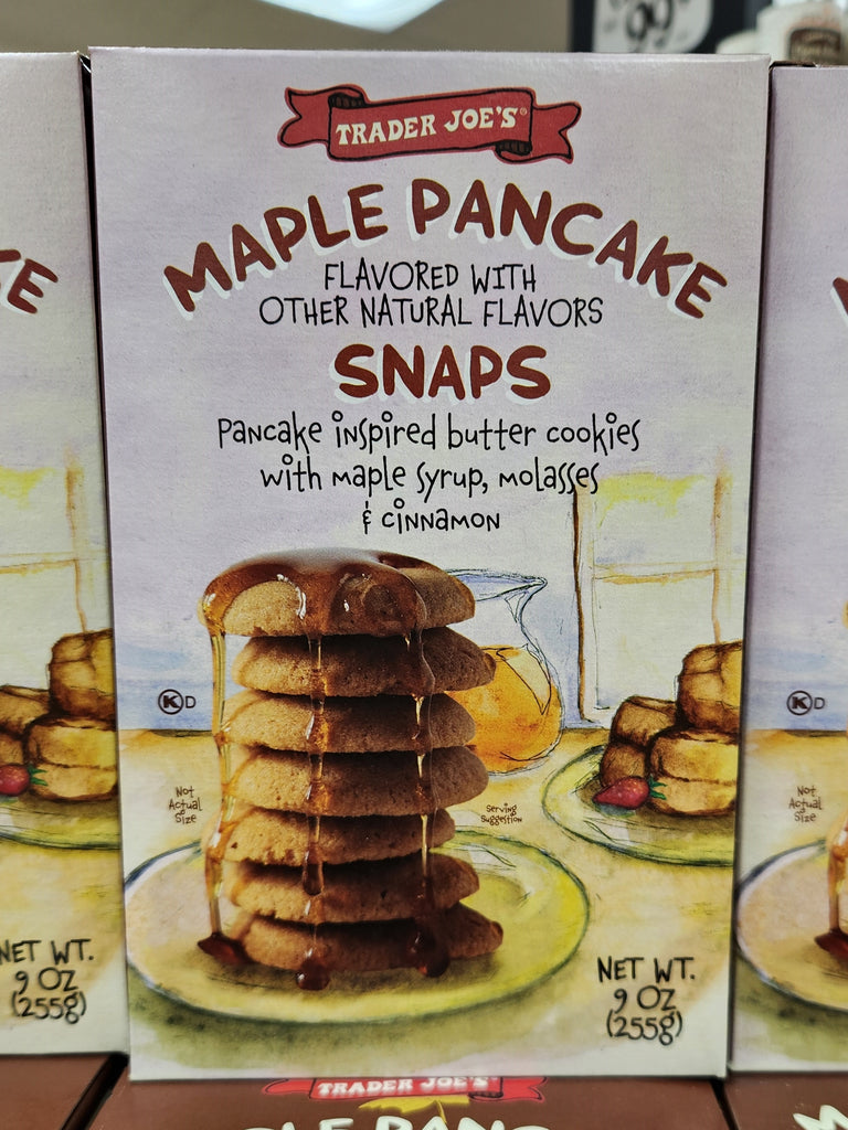 Trader Joe's Maple Pancake Snaps 9 oz