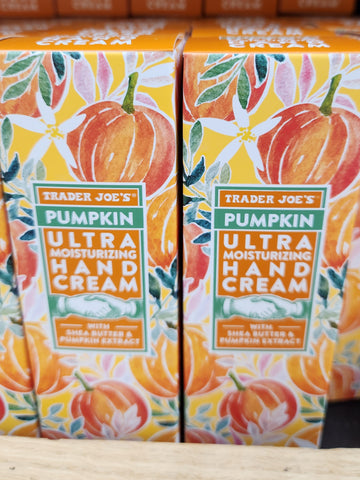 Trader Joe's Pumpkin Ultra Moisturizing Hand Cream 3 oz