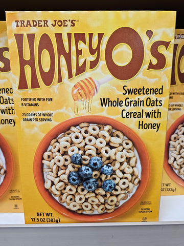 Trader Joe's Honey O's Cereal 13.5 oz