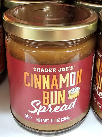 Trader Joe's Cinnamon Bun Spread 10 oz