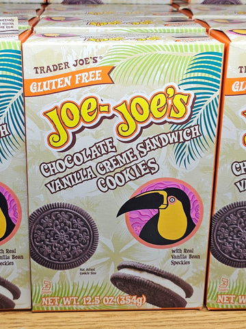 Trader Joe's Gluten Free Joe-Joe's Chocolate Vanilla Creme Cookies 12.5 oz