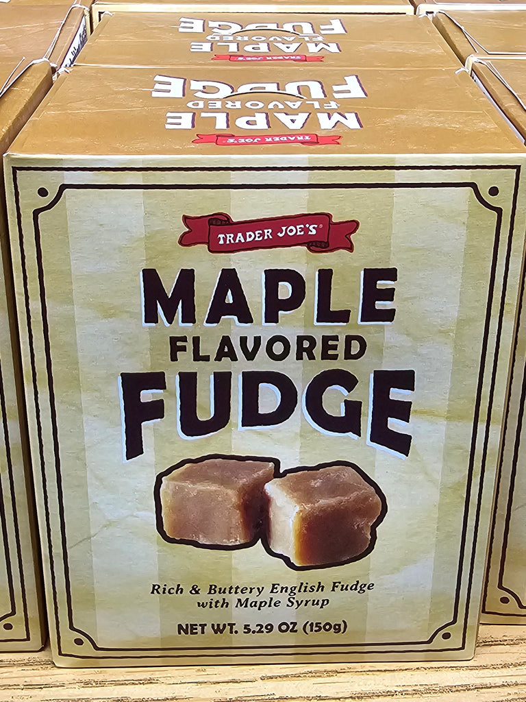 Trader Joe's Maple Flavored Fudge 5.29 oz