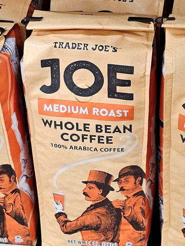 Trader Joe's Joe Medium Roast Whole Bean Coffee 14 oz