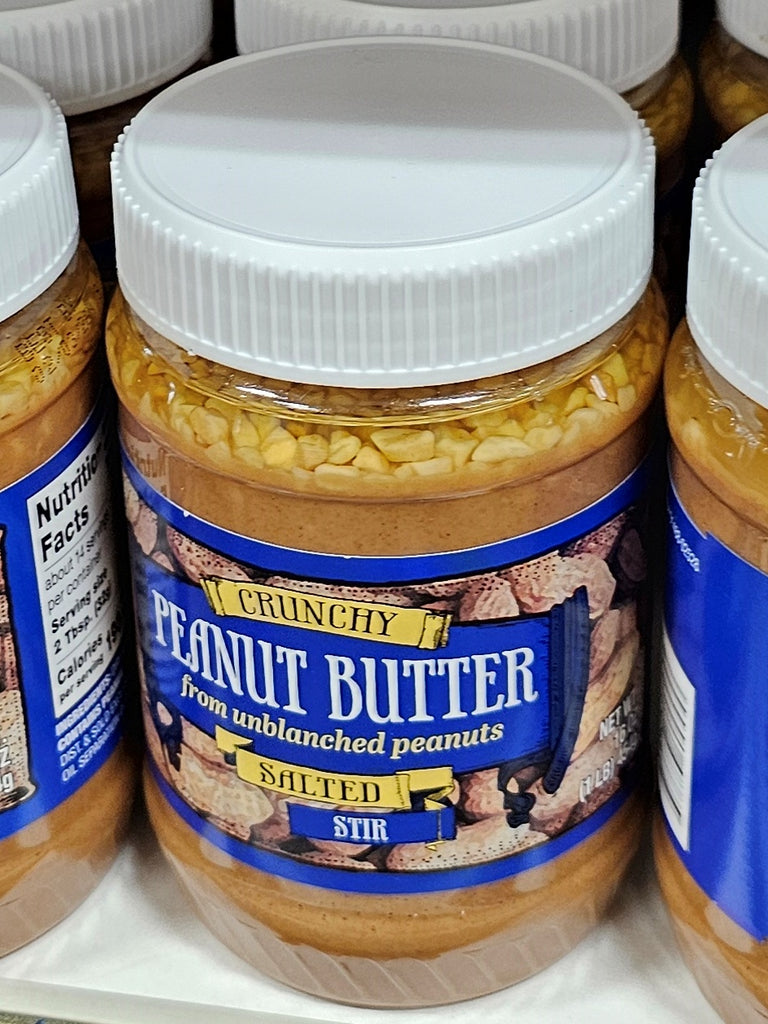 Trader Joe's Crunchy Peanut Butter Salted 16 oz