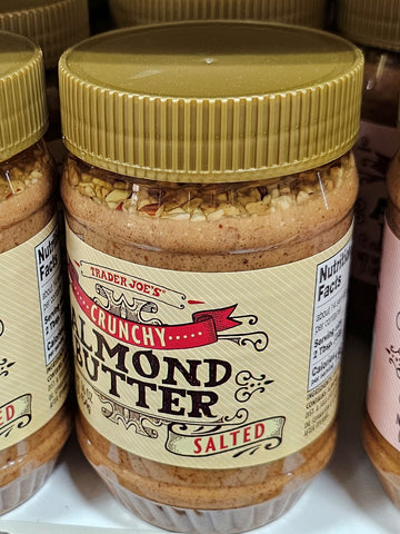 Trader Joe's Crunchy Almond Butter Salted 16 oz