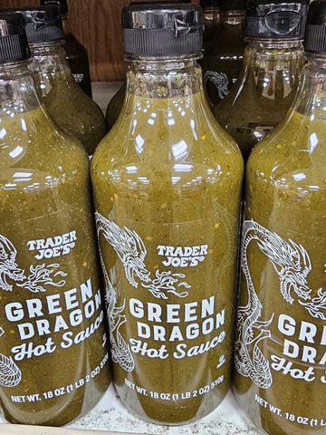 Trader Joe's Green Dragon Hot Sauce 18.25 oz