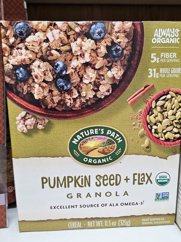 Trader Joe's Pumpkin Seed + Flax Granola 11.5 oz