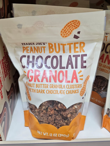 Trader Joe's Peanut Butter Chocolate Granola 12 oz