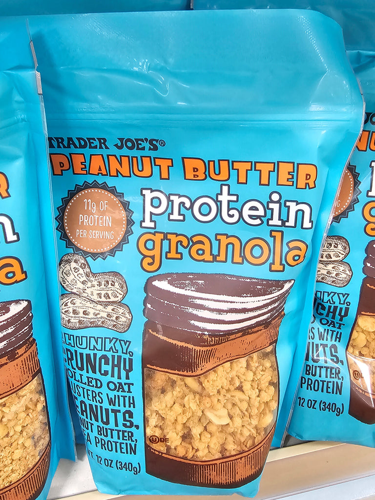 Trader Joe's Peanut Butter Protein Granola 12 oz