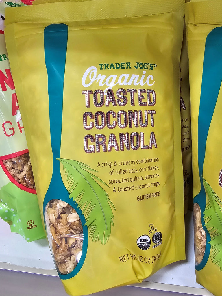 Trader Joe's Organic Toasted Coconut Granola, 12 oz