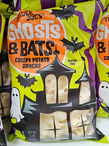 Trader Joe's Ghosts & Bats Crispy Potato Snacks 1 bag