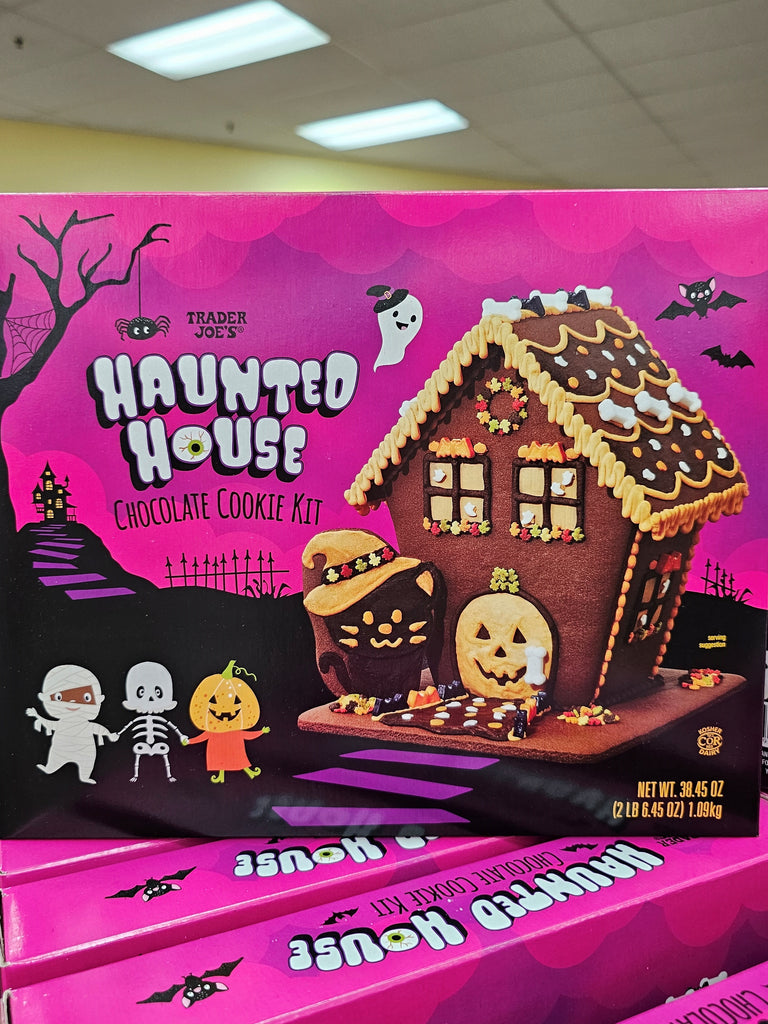 Trader Joe's Haunted House Chocolate Cookie Kit