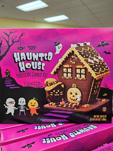 Trader Joe's Haunted House Chocolate Cookie Kit