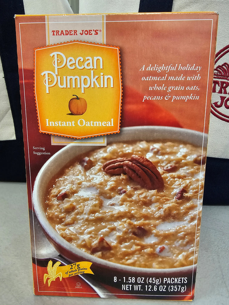 Trader Joe's Pecan Pumpkin Oatmeal 12.6 oz